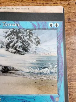 MTG Illusionary Terrain ⭐Major MISCUT Nice!⭐ Ice Age ⭐NM+⭐ 11 HQ PICS!⭐ Magic - Image 5
