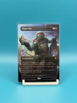 NM - 2026 MAGIC THE GATHERING TMNT "WASTE NOT" P 0132 - Image 1
