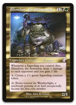 Slimefoot, the Stowaway #386 (NM) Time Spiral Remastered TSR Magic MTG - Image 1