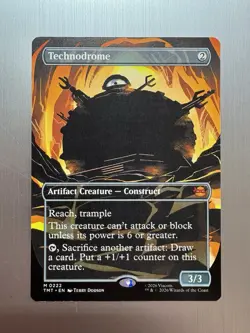 Technodrome - 222 - MTG: Teenage Mutant Ninja Turtles - Borderless - Regular - Image 1