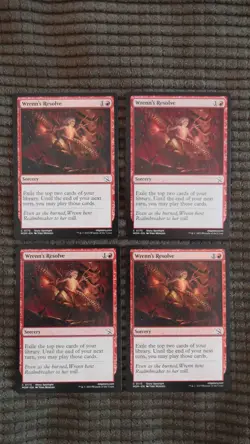 Magic: the Gathering / MtG Wrenn's Resolve x4 March of the Machines - Image 1