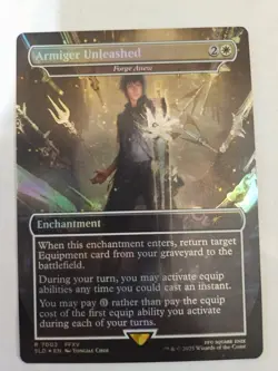 MTG - Secret Lair Drop - Armiger Unleashed - Forge Anew (Rainbow Foil) - NM - Image 1