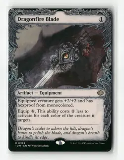 Dragonfire Blade - #324 - Non Foil - MTG - Near Mint - Image 1