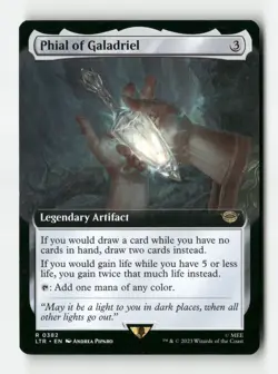 Phial of Galadriel (Extended Art) - Universes Beyond: The Lord of the Rings - Image 1