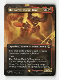 The Balrog, Durin's Bane - The Lord of the Rings Tales of Middle Earth - #405 - Image 1