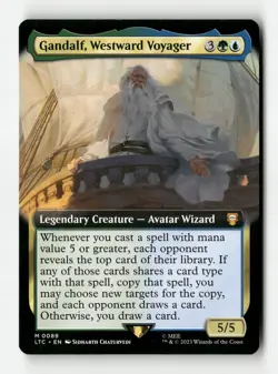 Gandalf, Westward Voyager - #89 - Non Foil - MTG - Near Mint - Image 1