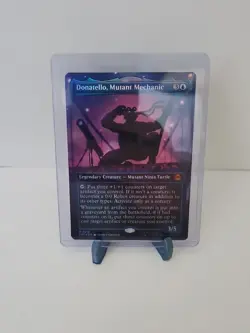 MTG Donatello, Mutant Mechanic (Borderless) Teenage Mutant Ninja Turtles Rare - Image 1