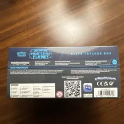 Phantasmal Flames ETB Pokemon TCG Elite Trainer Box Factory Sealed - Image 3