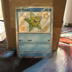 Staryu Baby Shiny Pokemon TCG 118/091 Paldean Fates Near Mint ships fast - Image 1