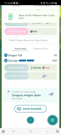 Pokemon Go Shiny Legendary Rayquaza - Image 2