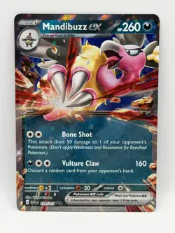 Mandibuzz ex 139/217 Ascended Heroes NM Double Rare Holo Pokemon TCG - Image 1