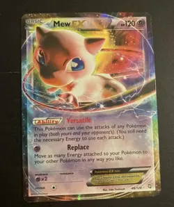 Pokemon Dragons Exalted Mew EX 46/124 Ultra Rare - Image 1