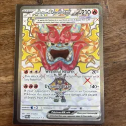 Pokemon: Hearthflame Mask Ogerpon ex Twilight Masquerade 192/167 Holo Ultra Rare - Image 1