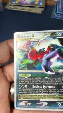 POKEMON DARKRAI LV X #104 GREAT ENCOUNTERS - GREAT CONDITION MINIMAL WHITING - Image 2