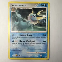 Pokemon Vaporeon 34/100 Majestic Dawn Rare Regular Stage 1 90 HP Water - Image 1