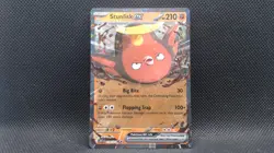 STUNFISK EX 114/217 DOUBLE RARE ME: ASCENDED HEROES POKEMON NM - Image 1
