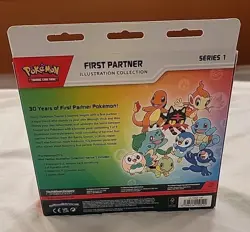 Pokemon TCG First Partner Illustration Collection Series 1 New Sealed - Image 2