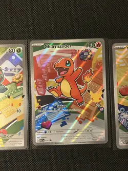 Pokemon First Partner Illustration Collection Series 1 Promos - Kanto Starters - Image 2
