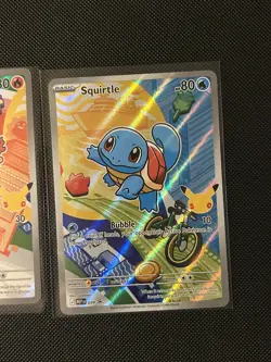 Pokemon First Partner Illustration Collection Series 1 Promos - Kanto Starters - Image 3