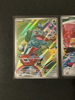 Pokemon First Partner Illustration Collection Series 1 Promos - Kanto Starters - Image 4