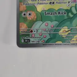Pokemon Shaymin 185/182 Sv10 Destined Rivals Illustration Rare Holo Basic 80 HP - Image 5