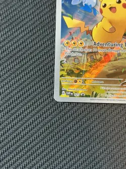 Pikachu SVP 027 Stamped Promo Paldea Evolved ETB Pokemon Center - Image 5