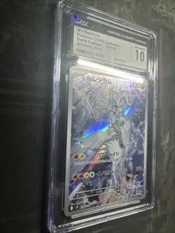 CGC 10 Gem Mint JPN N's Reshiram AR sv9 Battle Partners 109/100 Pokemon - Image 4