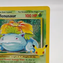 2021 Pokemon SWSH Celebrations Venusaur Classic Collection 15/102 Near Mint NM - Image 3
