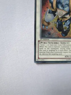 Laval Stennon - Secret Rare 1st Edition HA06-EN021 - LP - YuGiOh - Image 4