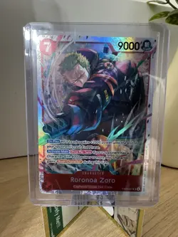 PRESALE - ONE PIECE - RORONOA ZORO - EB04-007 SUPER RARE ENGLISH OP15 / EB04 NEW - Image 1