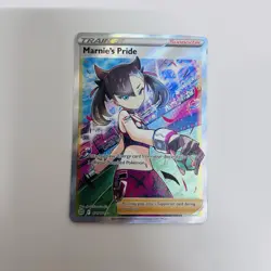 Marnie's Pride (Full Art) 171/172 Swsh09: Brilliant Stars Holo Pokemon TCG 2022 - Image 2