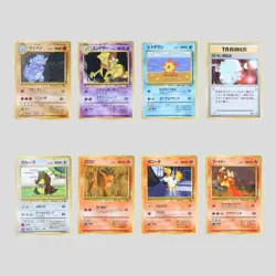 Japanese pokemon card Vending series 3 Glossy set 8 Kadabra Vulpix(A- rank) - Image 2