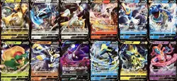 set of 12 authentic Pokemon Card Japanese Dragonite V Metagross Arceus Reshiram - Image 1