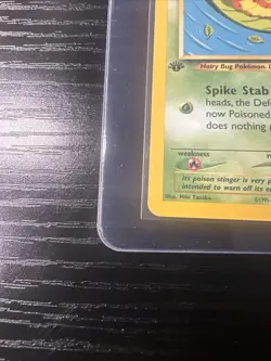 Weedle 70/75 1st Edition Neo Discovery WOTC Vintage Pokemon - Image 2