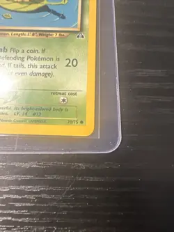 Weedle 70/75 1st Edition Neo Discovery WOTC Vintage Pokemon - Image 5