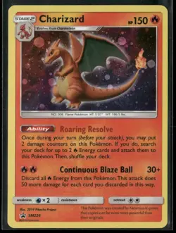 2019 Pokemon Sun & Moon Promo Holofoil Charizard SM226 - Image 1