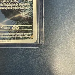 2025 Pokemon Team Rocket’s Weezing Illustration Rare #199/182 Full Art Holo - Image 4