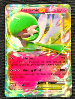 Gardevoir EX 105/160 XY Primal Clash Ultra Rare Holo Pokemon Card - Image 2