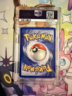 2001 POKEMON GAME MOVIE POKEMON 3 MOVIE PROMO #34 ENTEI-REVERSE FOIL PSA 9 - Image 3