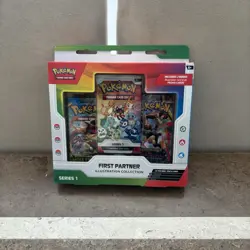 Pokemon TCG First Partner Illustration Collection: Series 1 - Sealed - Brand New - Image 1