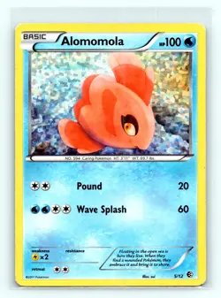 Pokemon McDonald's Promos 2011 Alomomola - 5/12 005/012 - Image 1