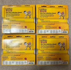 (x1) *SEALED* RAIKOU Pokemon TCG: Legendary Beast Pin Collection 3 Pack Blister - Image 2