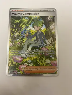 Pokemon: Mega Evolution - Wally's Compassion 186/132 Special Illustration Rare - Image 1