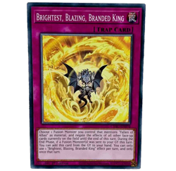 YUGIOH Brightest, Blazing, Branded King CYAC-EN070 Common 1st Edition NM-MINT - Image 1