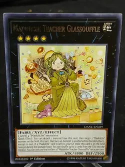 Yu-Gi-Oh! Madolche Teacher Glassouffle DANE-EN039 R MP - Image 1