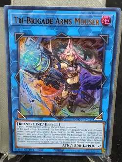 Yu-Gi-Oh! Tri-Brigade Arms Mouser DOOD-EN051 UR MP - Image 1