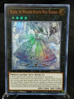 Yu-Gi-Oh! Rilliona, the Wondrous Magistus Witch Wardrobe LIOV-EN042 UR MP - Image 1