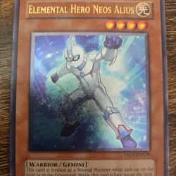 Elemental Hero Neos Alius TAEV-EN018 Ultimate Rare VLP - Image 2