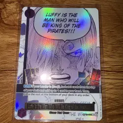 Luffy is the man who will be king of the pirates OP12-079 3rd Anniversary ENG - Image 1