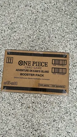 One Piece OP15-EB04 Adventure on Kami's Island English Booster Case - Free Ship - Image 1